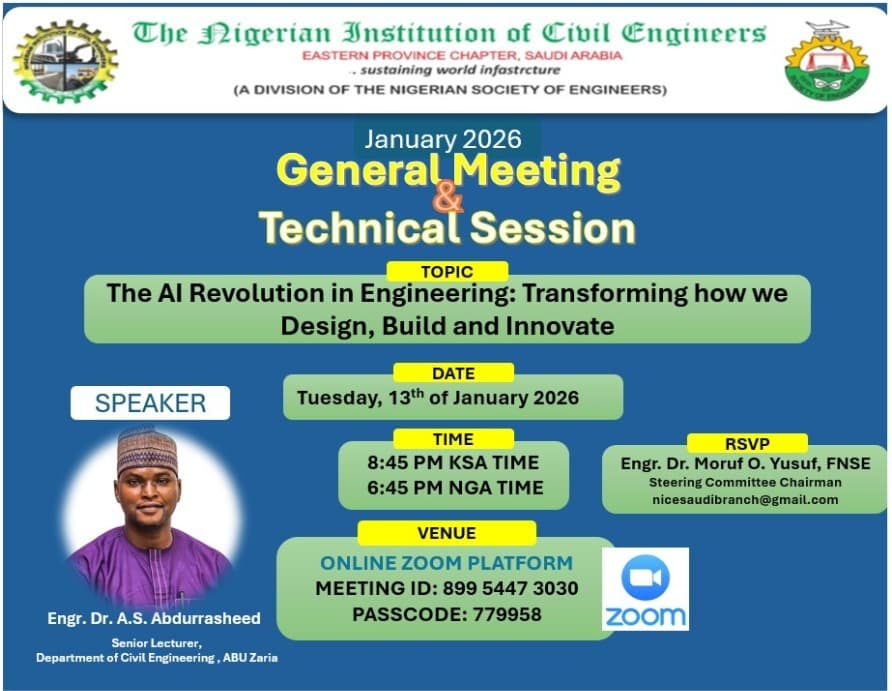 General Meeting: The AI Revolution in Engineering