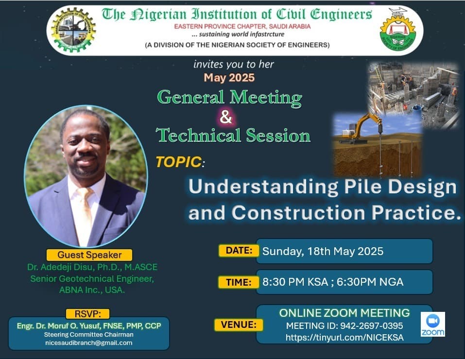 Technical Session: Understanding Pile Design & Construction